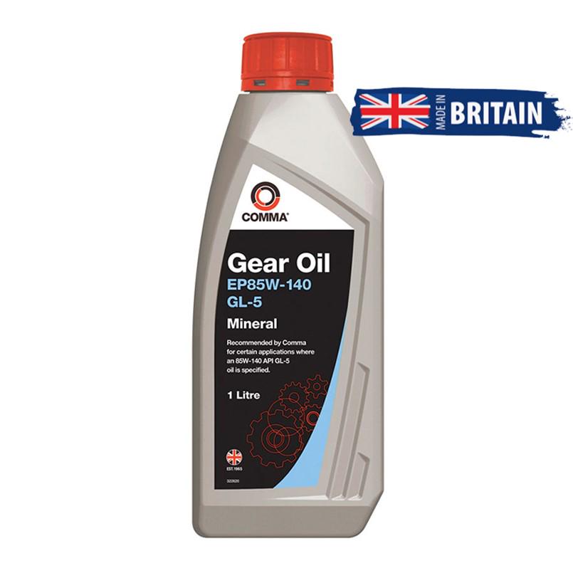 Трансмиссионное масло Comma Ep85w-140 Gear Oil 1 л (45443)