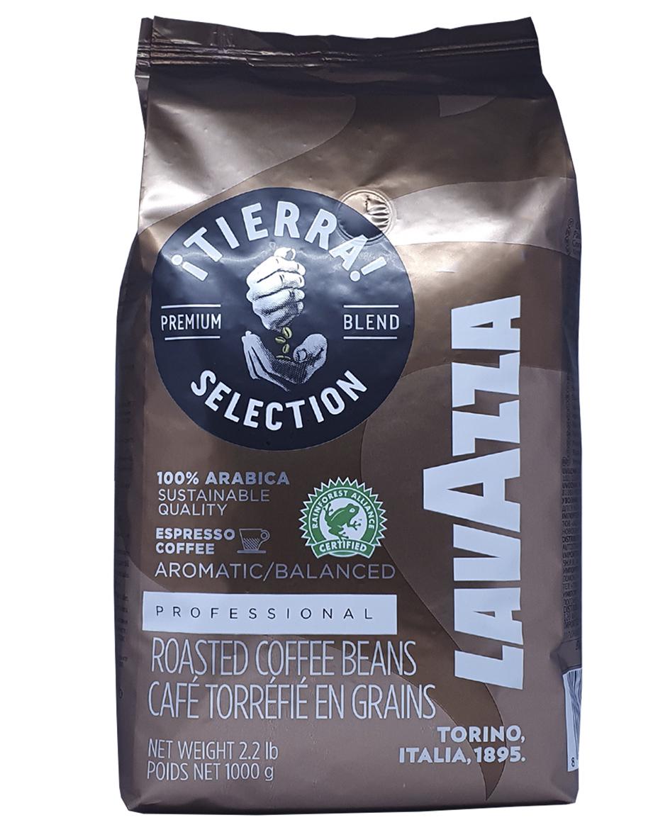 Кофе Lavazza Tierra Selection зерновой 1 кг (1834) - фото 3 Кофе Lavazza Tierra Selection зерновой 1 кг (1834) - фото 3