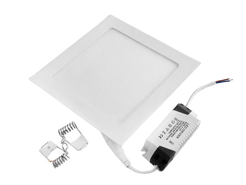 Светильник светодиодный врезной Downlight 12 Вт 6400К квадратный (814)
