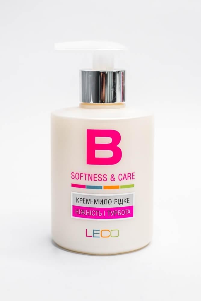 Крем-мыло жидкое LECO «В» «Нежность и забота» 300 мл