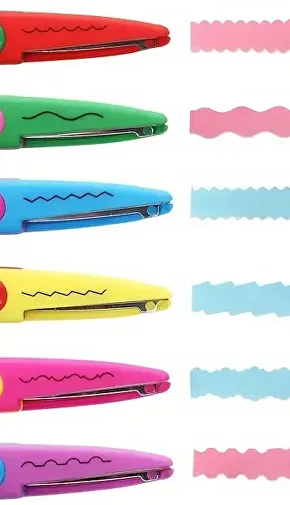 Набір ножиць із фігурними лезами 6 шт. (G00055) - фото 3 Набір ножиць із фігурними лезами 6 шт. (G00055) - фото 3