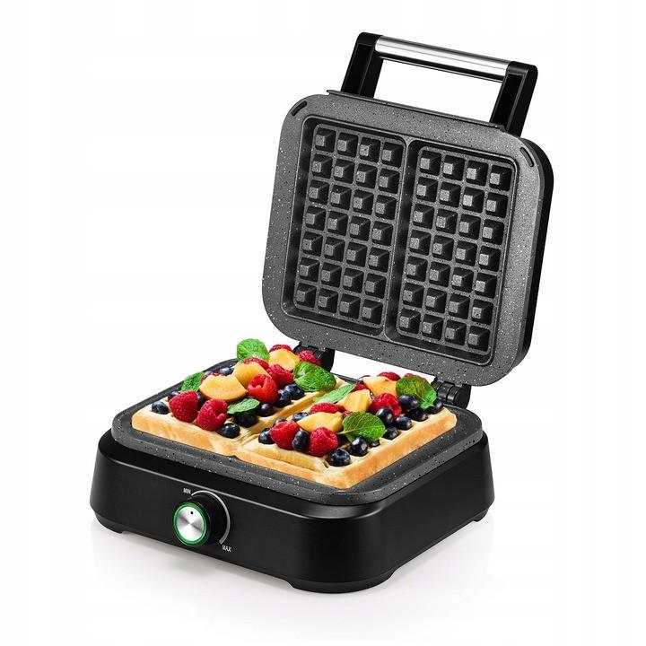 Вафельница Mozano Smart для квадратных бельгийских вафель XXL 2200 Вт (AGD/GOF/001)