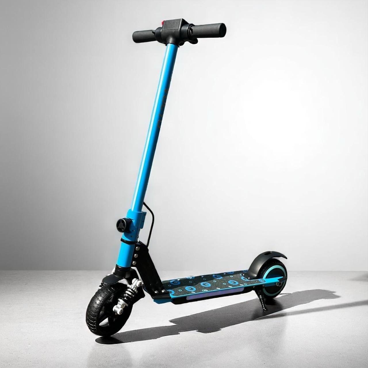 Электросамокат подростковый VOLTO Jun Pro 130W 24V 2,5Ah Голубой - фото 4 Электросамокат подростковый VOLTO Jun Pro 130W 24V 2,5Ah Голубой - фото 4