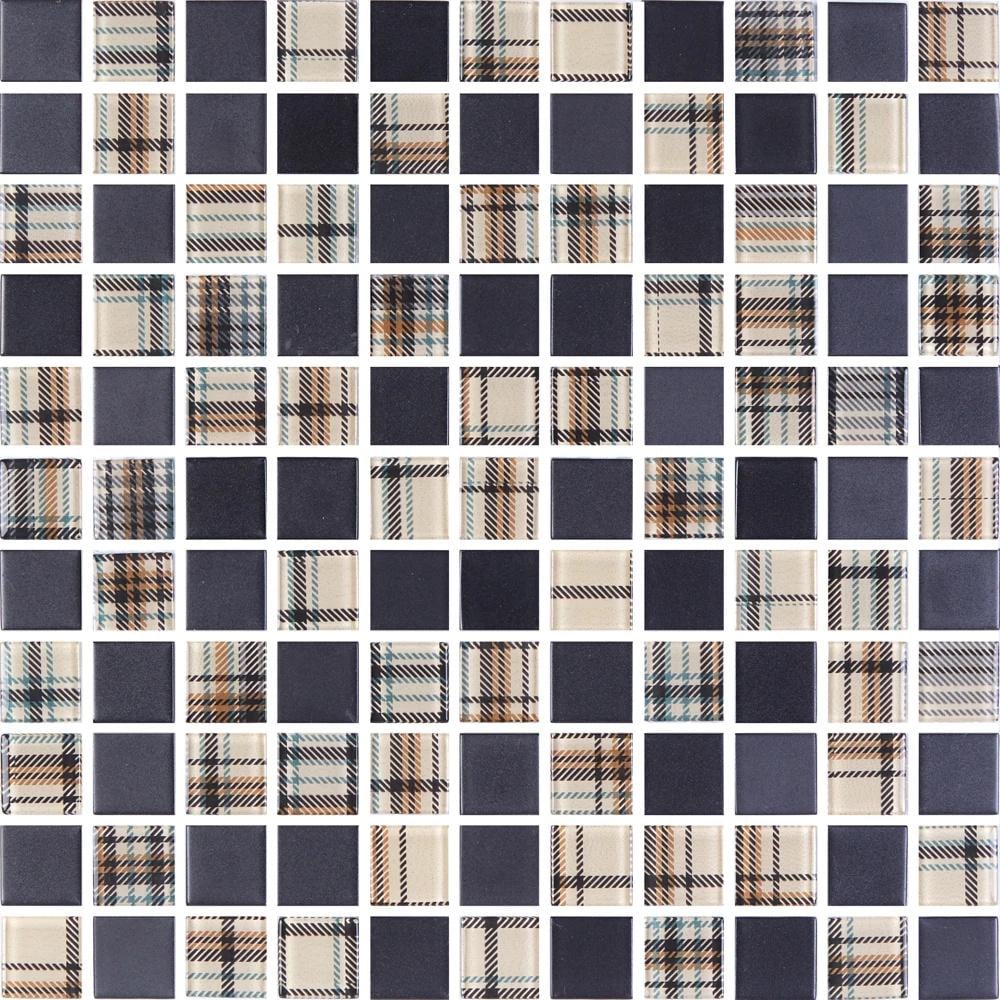 Мозаика стеклянная Kotto Ceramica GMP 0825053 С2 print 47 300х300х8 мм Black Mat (003142) Мозаика стеклянная Kotto Ceramica GMP 0825053 С2 print 47 300х300х8 мм Black Mat (003142)