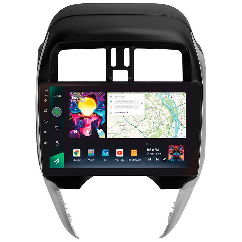 Магнитола штатная Sigma Pro 10464 4/64 GB для Nissan Sunny Left hand drive 2014-2019 г. F1 10" (AR-78879)