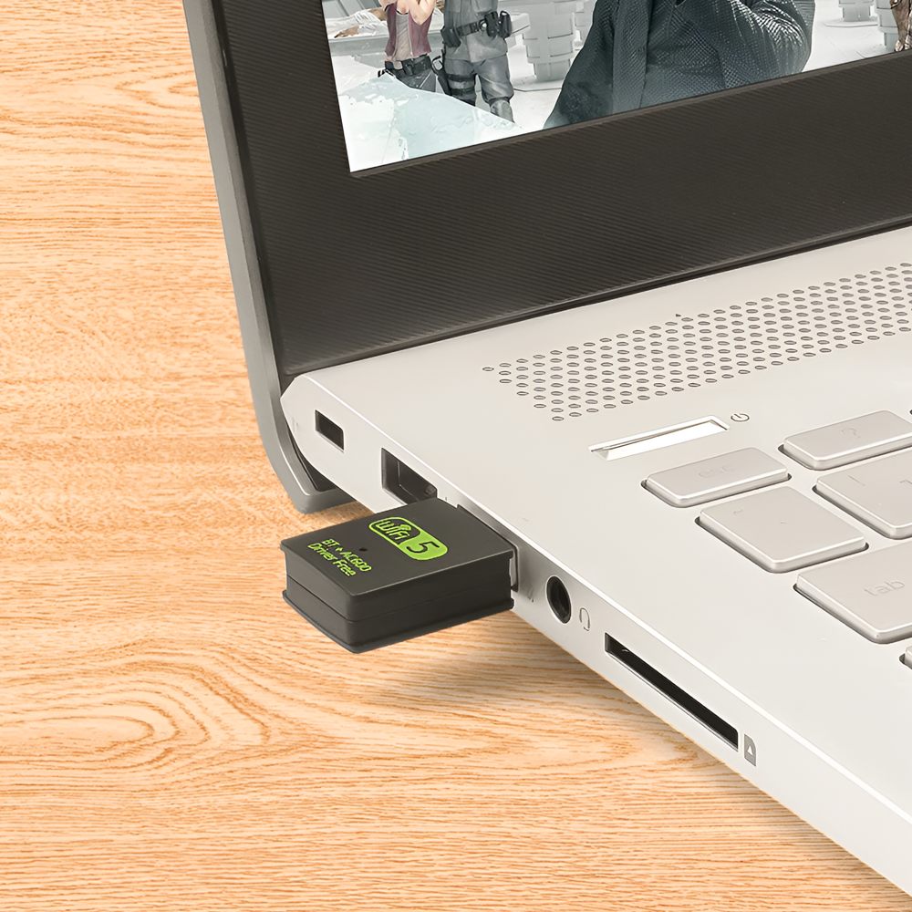 Адаптер зовнішній мережевий Addap 2в1 WiFi/Bluetooth із USB підключенням UWA-08 дводіапазонний 24-5 ГГц 600 Мбіт/с - фото 8 Адаптер зовнішній мережевий Addap 2в1 WiFi/Bluetooth із USB підключенням UWA-08 дводіапазонний 24-5 ГГц 600 Мбіт/с - фото 8