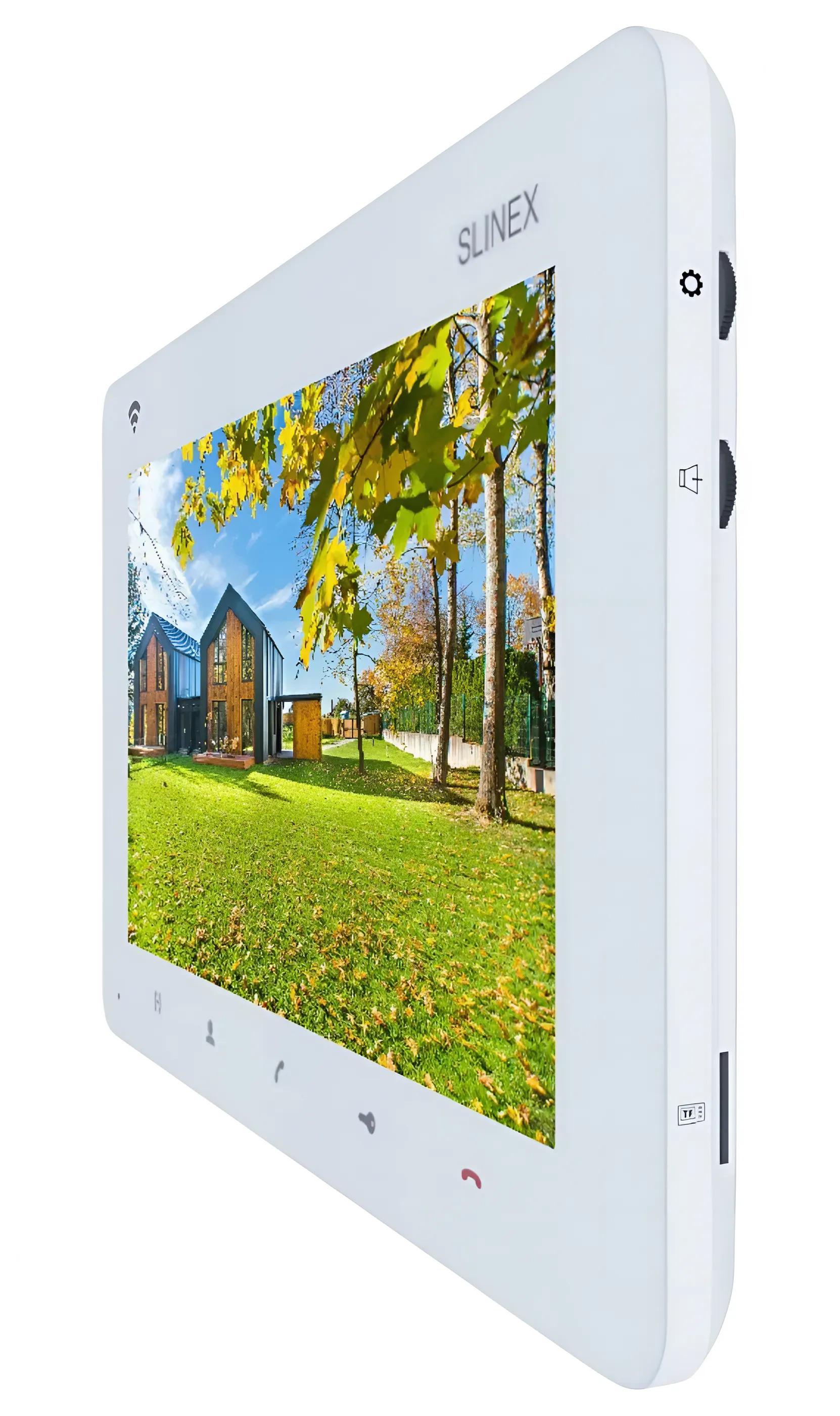Видеодомофон Slinex SM-07N 7" TFT 16:9 1024x600 Wi-Fi Белый (99-00012644) - фото 4 Видеодомофон Slinex SM-07N 7" TFT 16:9 1024x600 Wi-Fi Белый (99-00012644) - фото 4