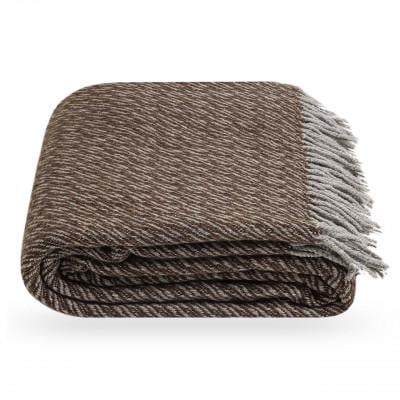 Плед Стимул 140х200 см Коричневый