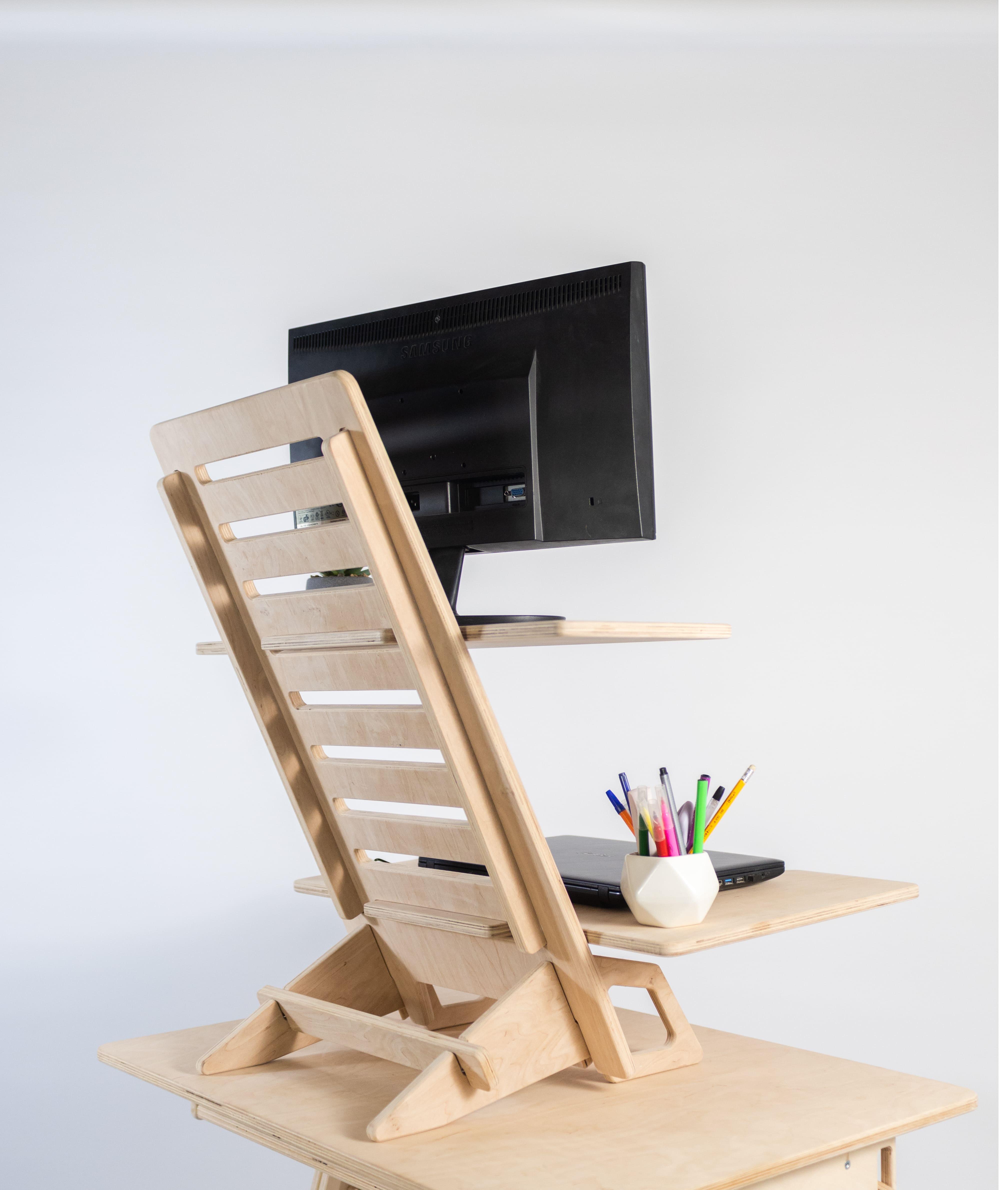 Стіл для ноутбука універсальний Otaman desk Mini desk Натуральний - фото 2 Стіл для ноутбука універсальний Otaman desk Mini desk Натуральний - фото 2