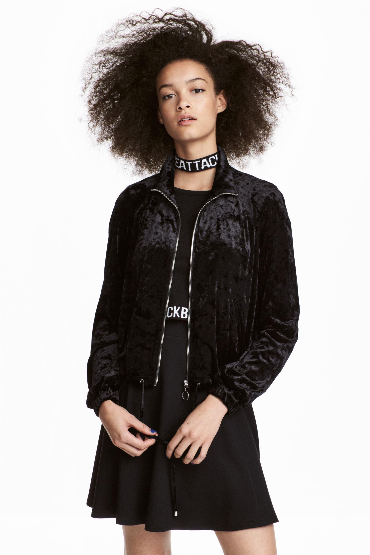 Кофта велюрова р. 36 Темно-синій (5245006RP21) - фото 2 Кофта велюрова р. 36 Темно-синій (5245006RP21) - фото 2