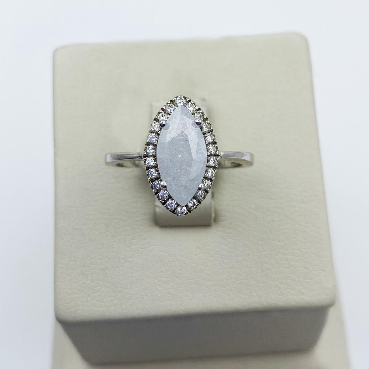 Кольцо серебряное с кубическим цирконием р. 17 2,76 г (1983271580)