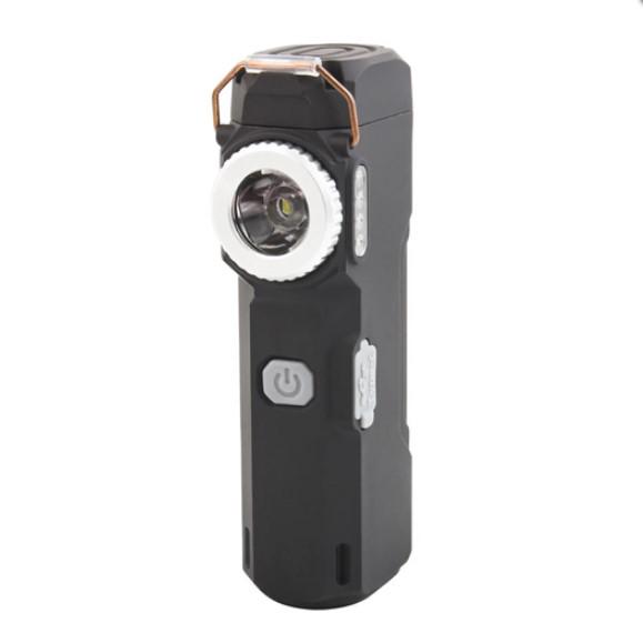 Фонарь ручной Multifunctional D51-COB с зажигалкой Черный (00000009931)