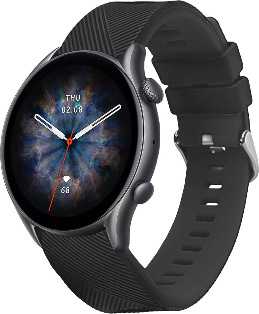 Ремешок Luminic для Amazfit GTR 3 Black (26677-2B)