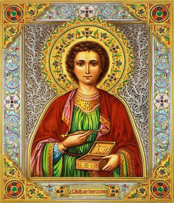 Алмазная мозаика Святая Татьяна 30x40 см с рамкой 41x31x25 см (H8650)