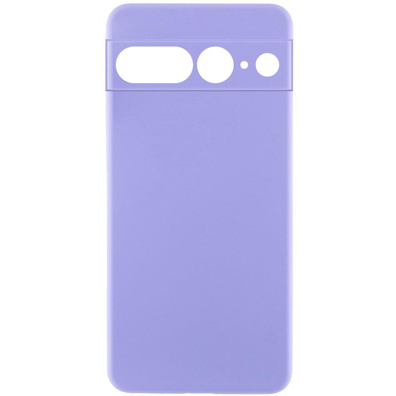 Протиударний чохол Silicone Cover Lakshmi Full Camera (AAA) для Google Pixel 7 Pro Бузковий / Dasheen