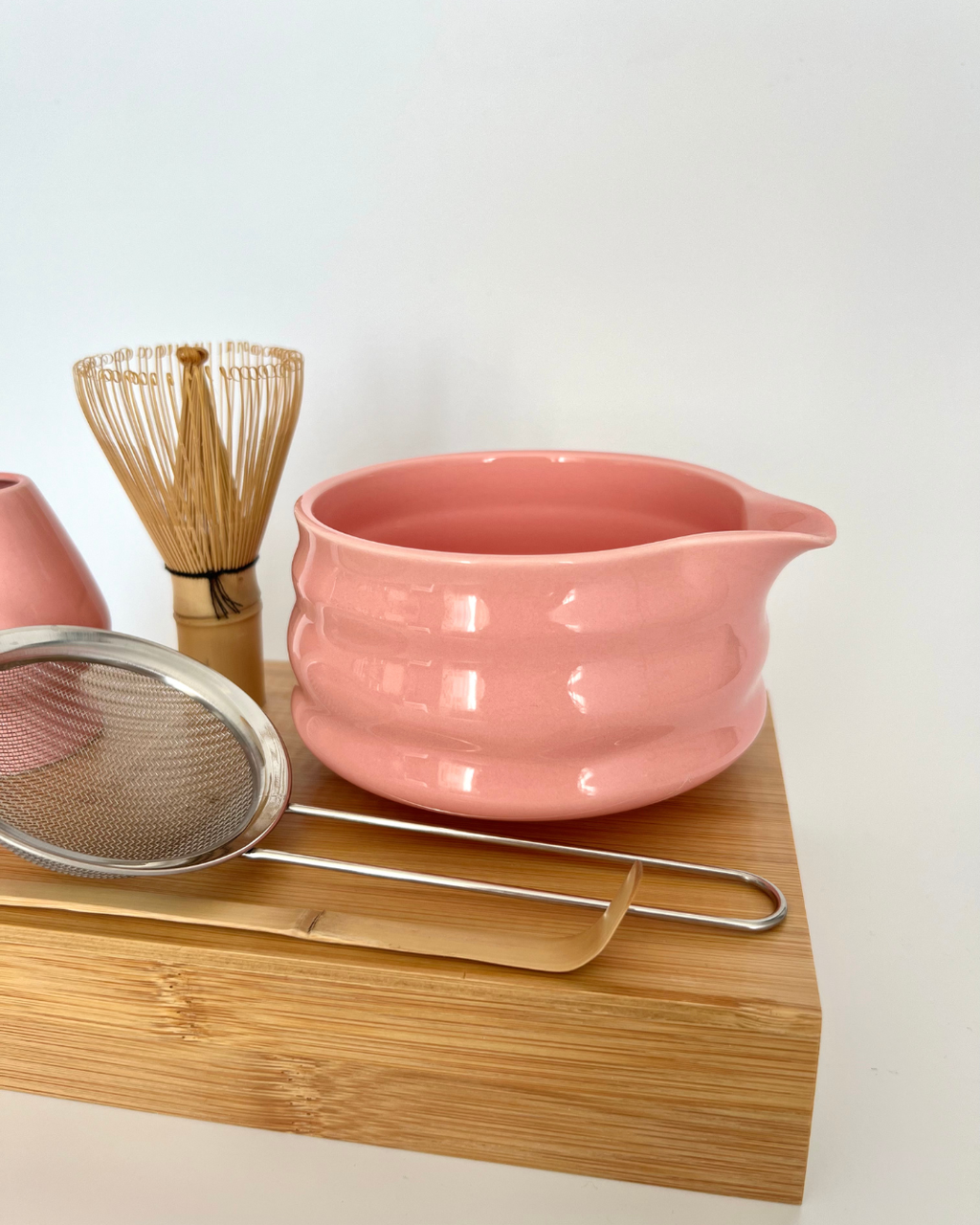 Набір аксесуарів для приготування матчі 5 предметів Pink (2524911733) - фото 6