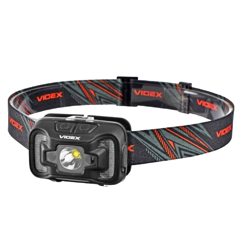 Ліхтар налобний Videx H025C час роботи до 21 години 310Lm 5000K IP65 Чорний (35227121)