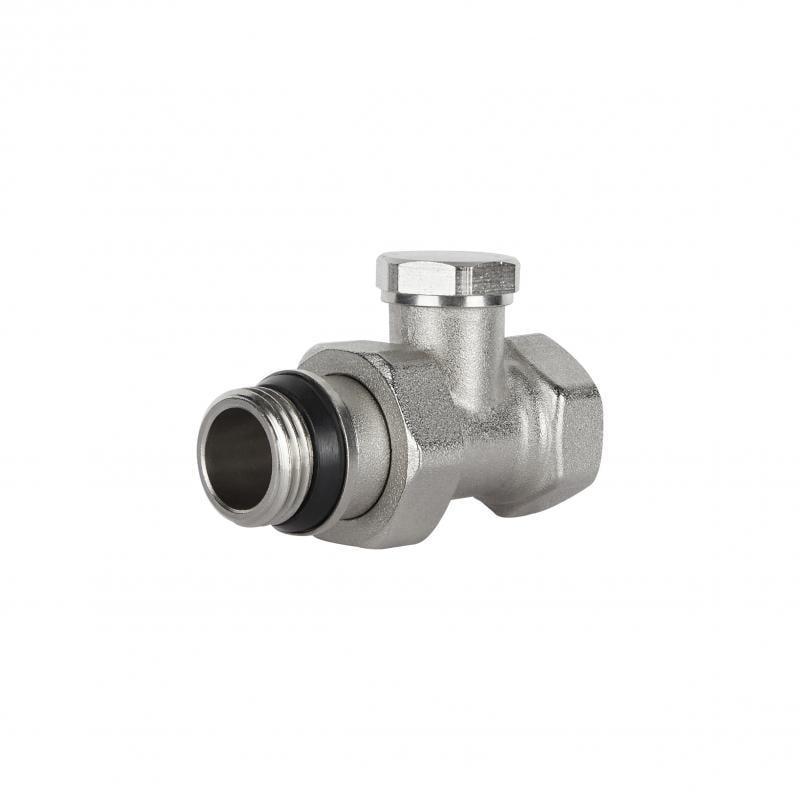 Кран радиаторный SD Plus Classiс SD227W15 прямой без ручки с антипротечкой 1/2" (30392679)