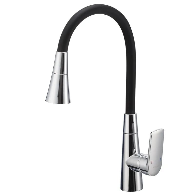 Змішувач для кухні MIXXUS Premium Matis 011-T Nut/Reflective Black (MI8266)