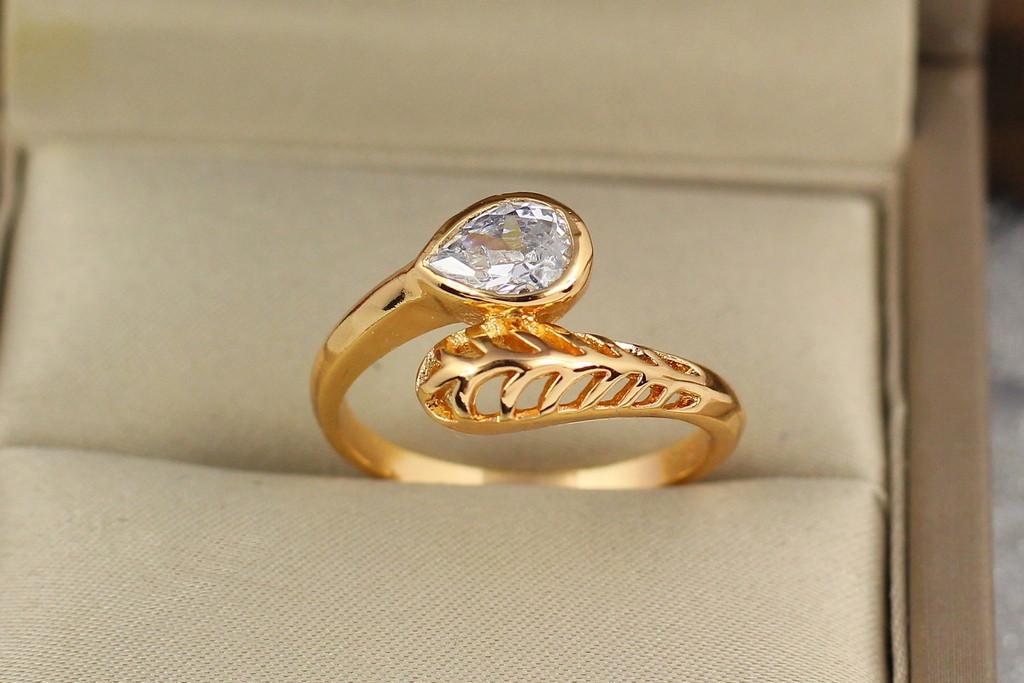 Кольцо Xuping Jewelry Кобра р. 20 Золотистый