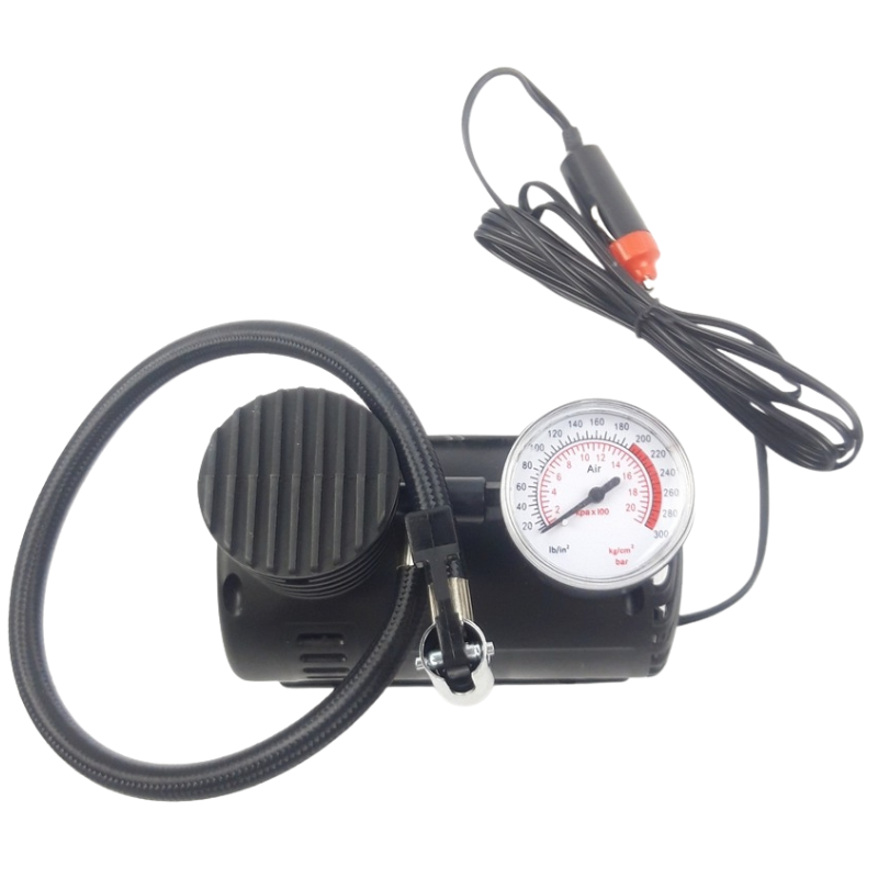 Автомобильный компрессор насос Air Compressor DC-12V (4123381)