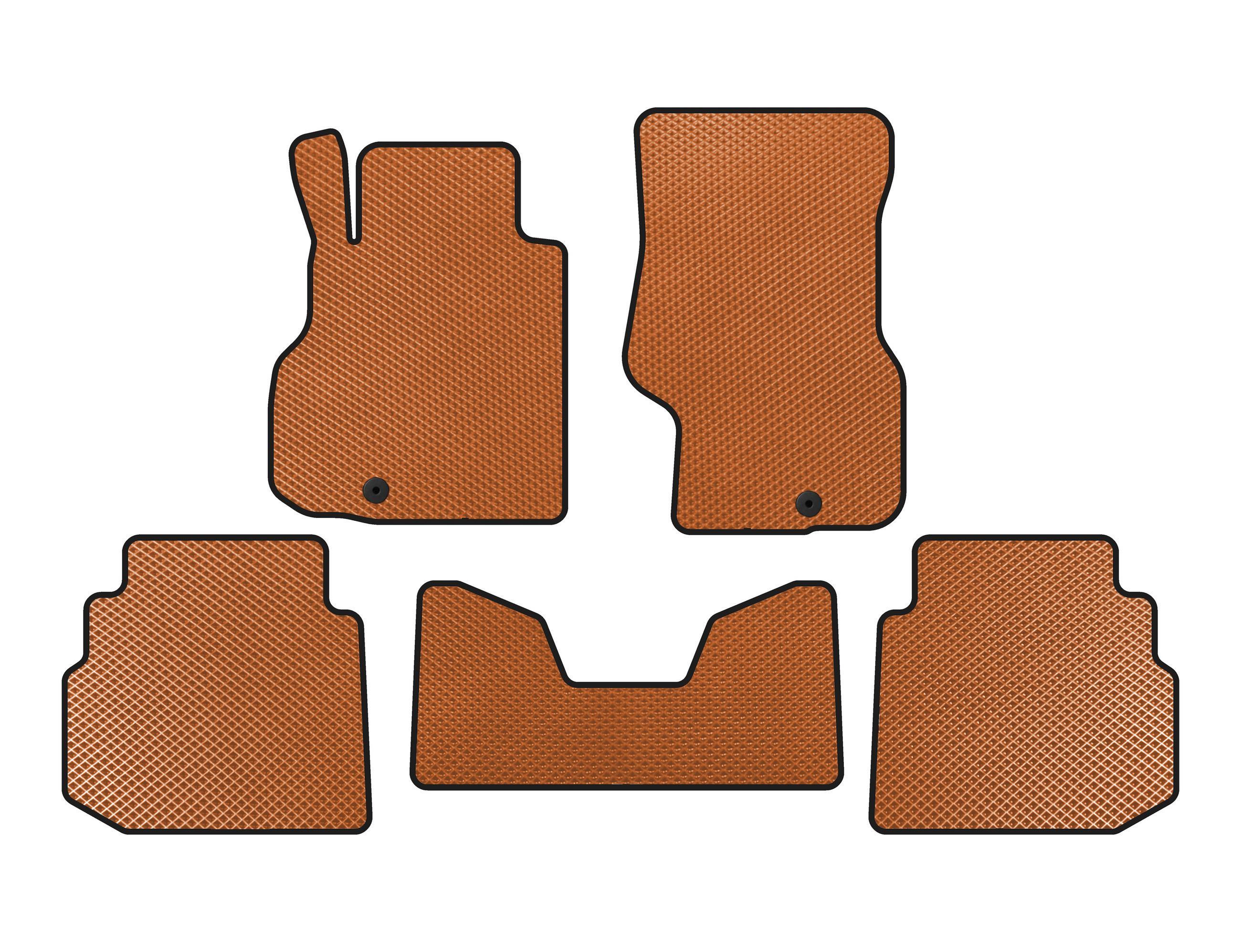Коврики EVA Digital Designs для Infinity M35/37/45 2003-2014 гг. Оранжевый (144629)