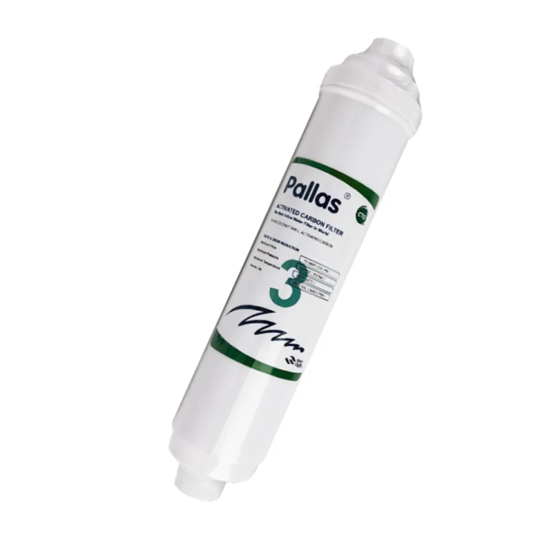 Картридж СТО из брикетированного угля Pallas in-line для системы обратного осмоса 2,5х12" (К8060)