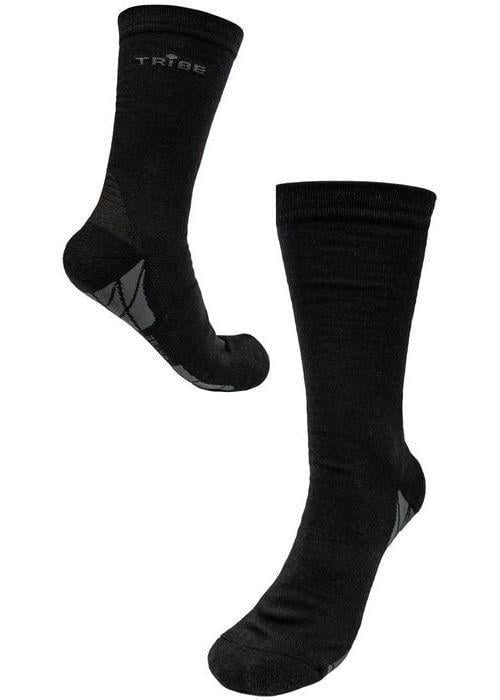 Термошкарпетки Tribe Merino Light р. 41-43 Чорний (T-KB-0008) - фото 2 Термошкарпетки Tribe Merino Light р. 41-43 Чорний (T-KB-0008) - фото 2