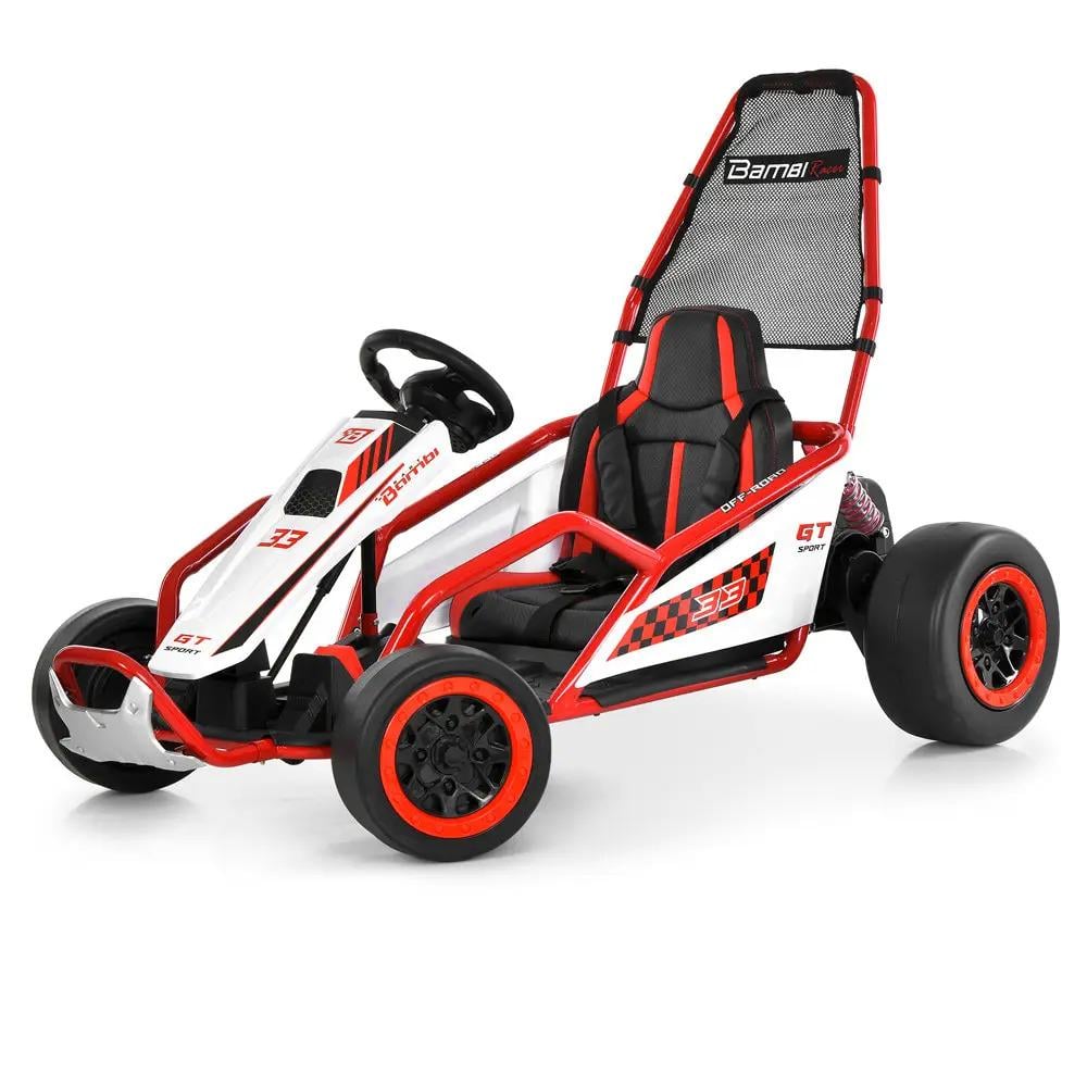 Электрокарт детский Bambi Racer M 6374EL-3 24 V на EVA колесах Красный Электрокарт детский Bambi Racer M 6374EL-3 24 V на EVA колесах Красный