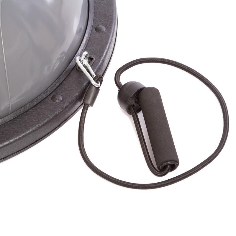 Полусфера для фитнеса с эспандерами Zelart BOSU SPOINT FI-1925 Серый (DR004898) - фото 3 Полусфера для фитнеса с эспандерами Zelart BOSU SPOINT FI-1925 Серый (DR004898) - фото 3