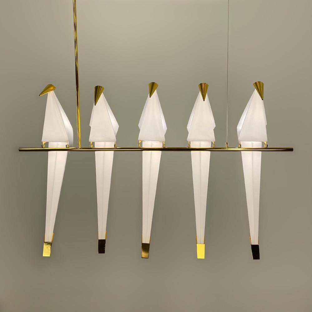 Люстра-композиція з 5 птахів (AS 145/5) - фото 5 Люстра-композиція з 5 птахів (AS 145/5) - фото 5