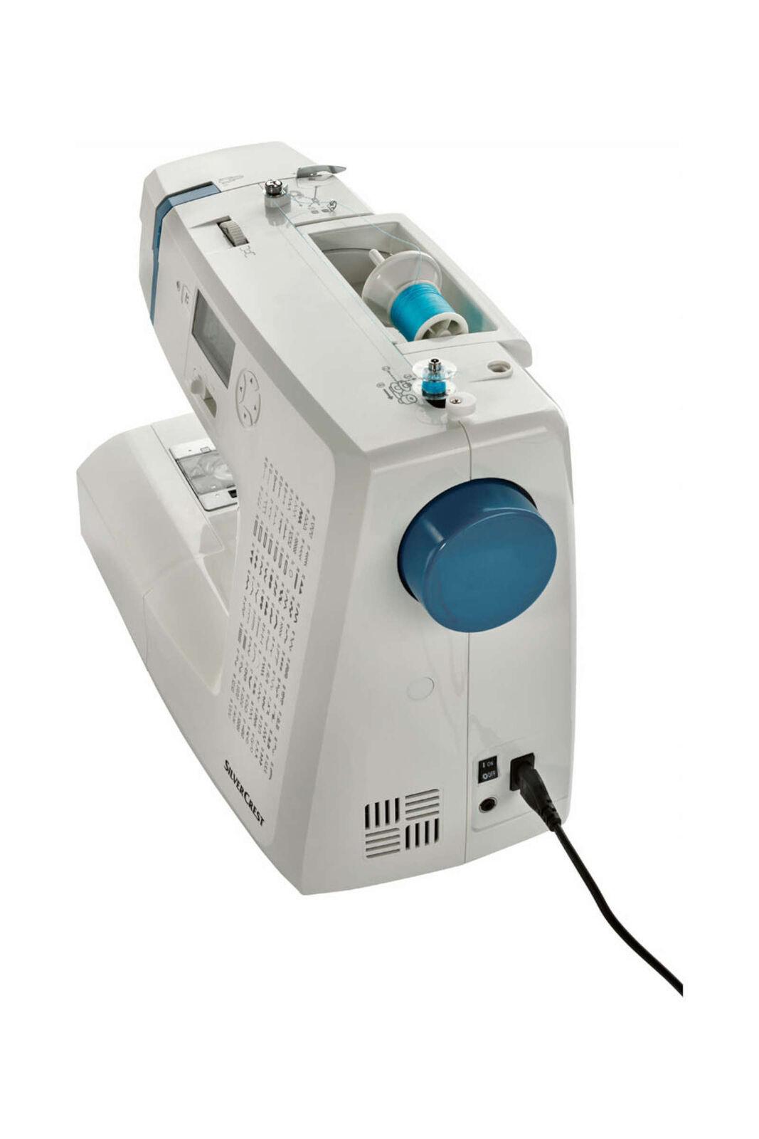 Швейна машина комп'ютерна Silver Crest SCNM-100-A1 зі 100 програмами стібків і РК-дисплеєм (70234805) - фото 4