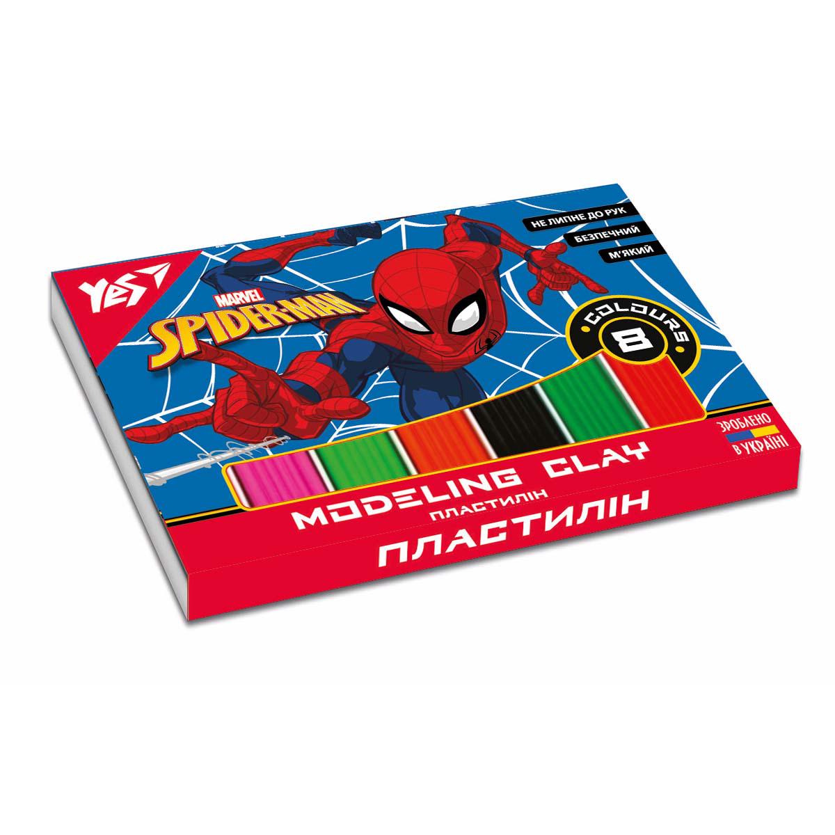 Пластилін YES Marvel Spiderman (540614)