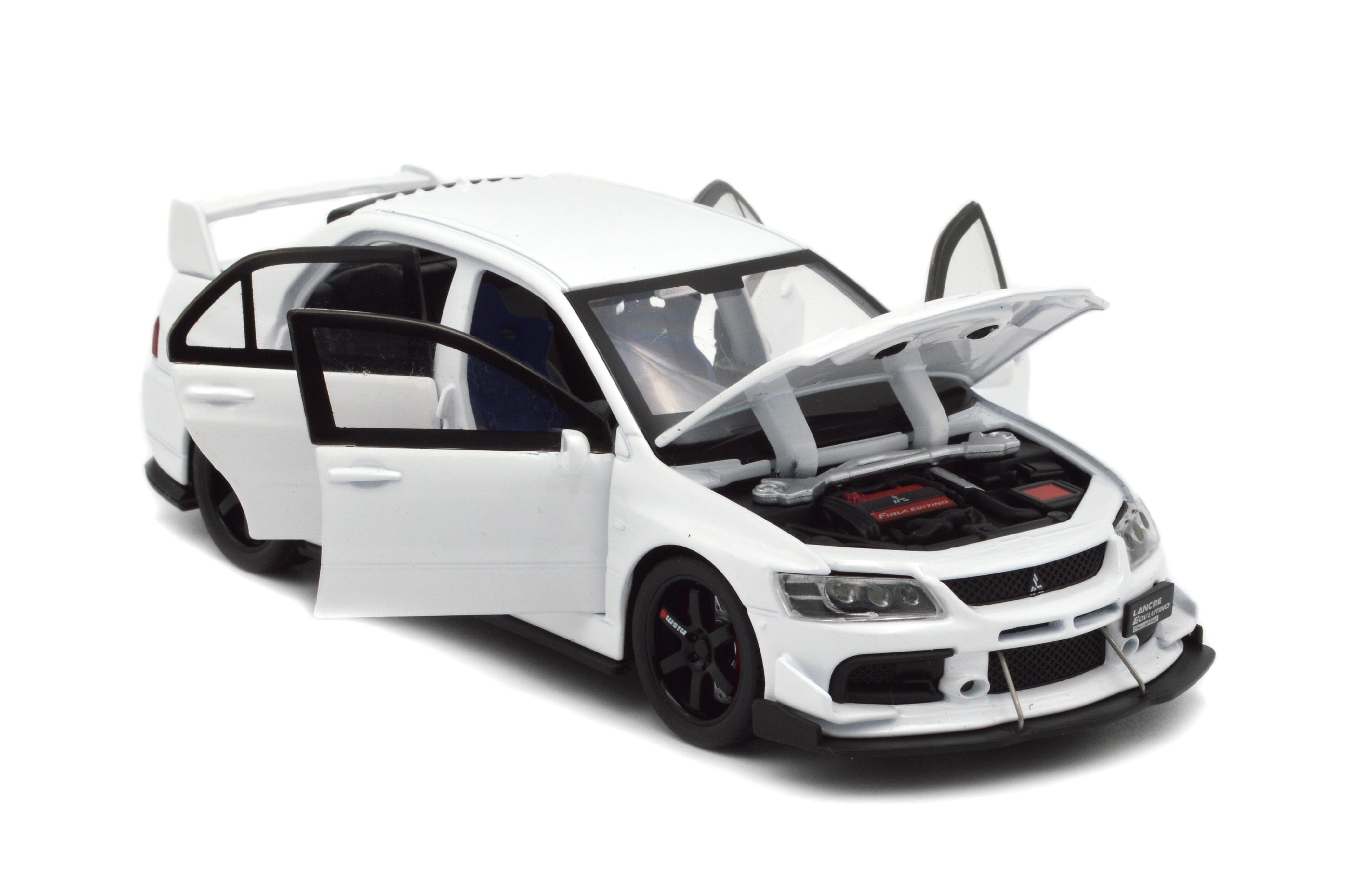 Іграшкова машинка металева Mitsubishi Lancer Evolution X 1:32 світло/звук/інерція/відкриваються двері (20651W) - фото 7 Іграшкова машинка металева Mitsubishi Lancer Evolution X 1:32 світло/звук/інерція/відкриваються двері (20651W) - фото 7