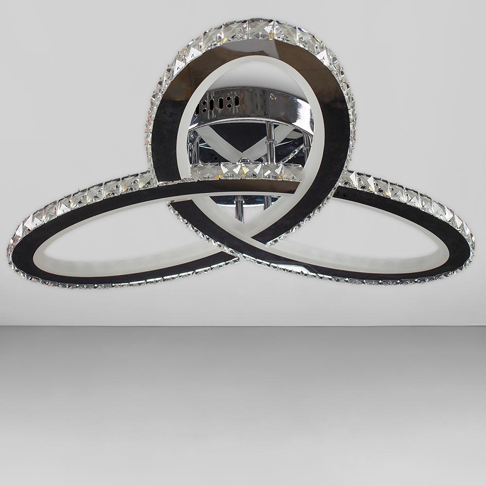 Люстра стельова світлодіодна Light House SY-18379/3 CR 120 W 650х100 мм Люстра стельова світлодіодна Light House SY-18379/3 CR 120 W 650х100 мм