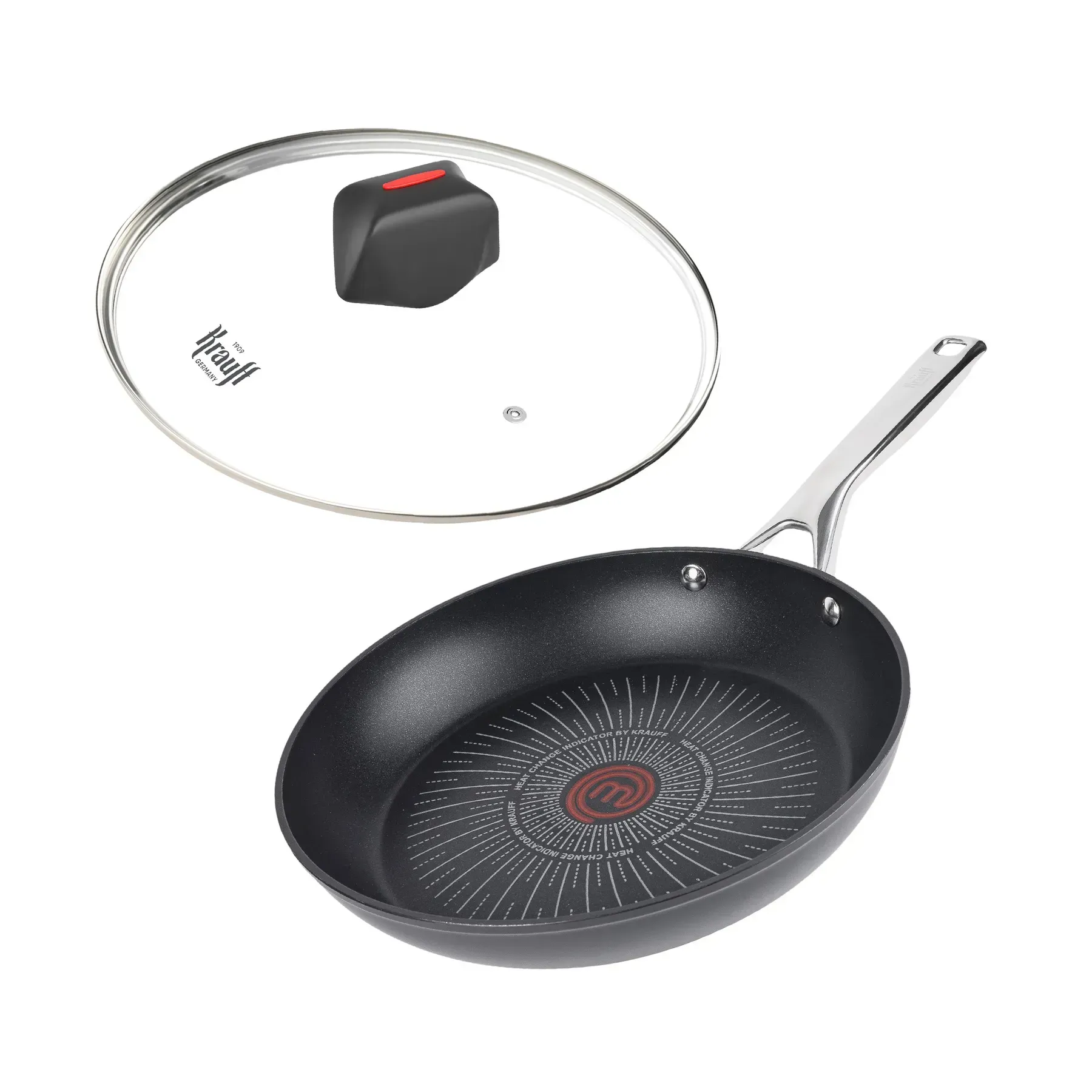 Набор сковородок Krauff Master Chef с крышками и кухонными принадлежностями 20/26 см (55-333-533) - фото 13 Набор сковородок Krauff Master Chef с крышками и кухонными принадлежностями 20/26 см (55-333-533) - фото 13