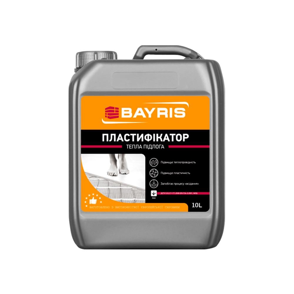 Пластификатор теплый пол Bayris 10 л (27809487)
