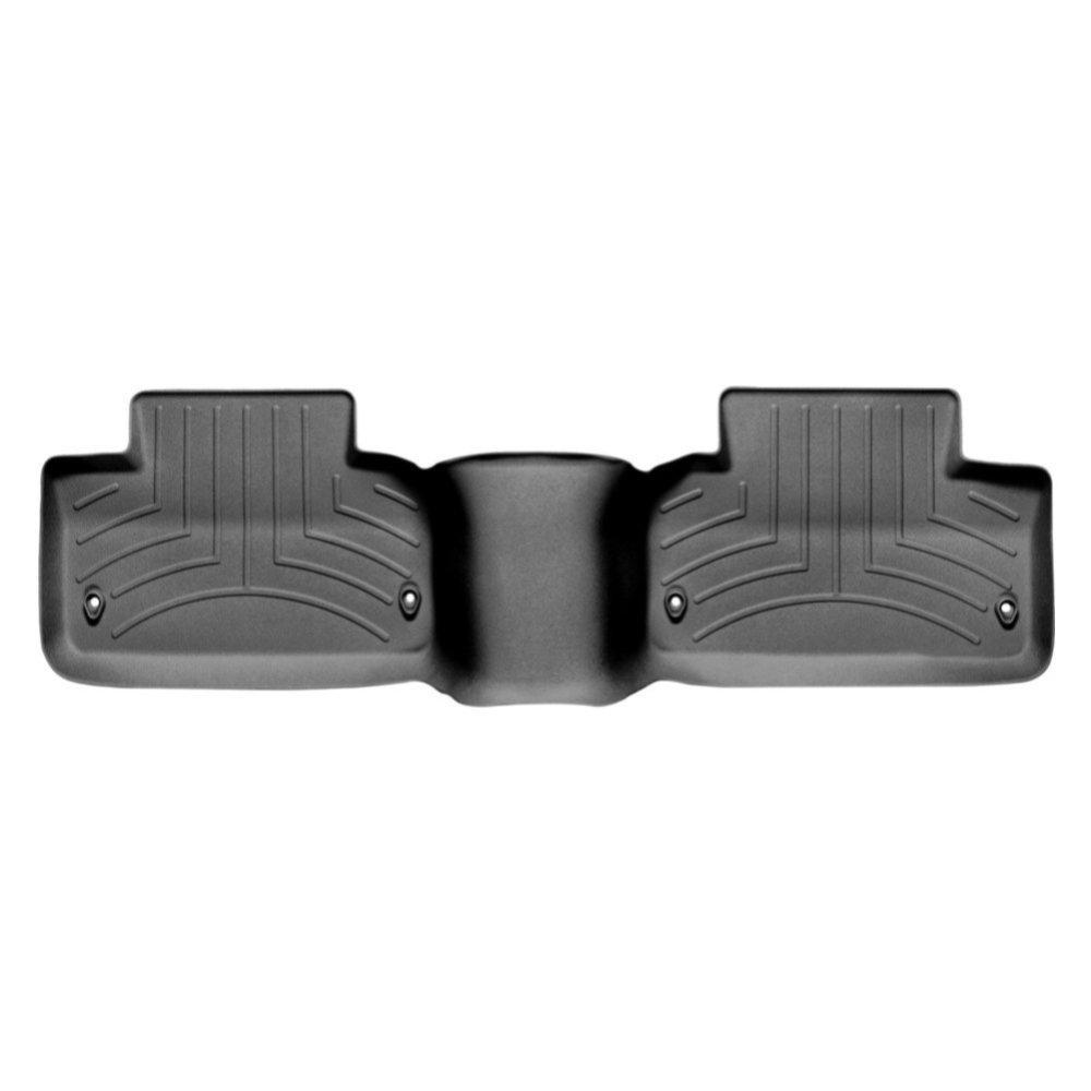 Килимки в салон WeatherTech для Land Rover Evoque 2014- задні з бортиком Чорний (444043)