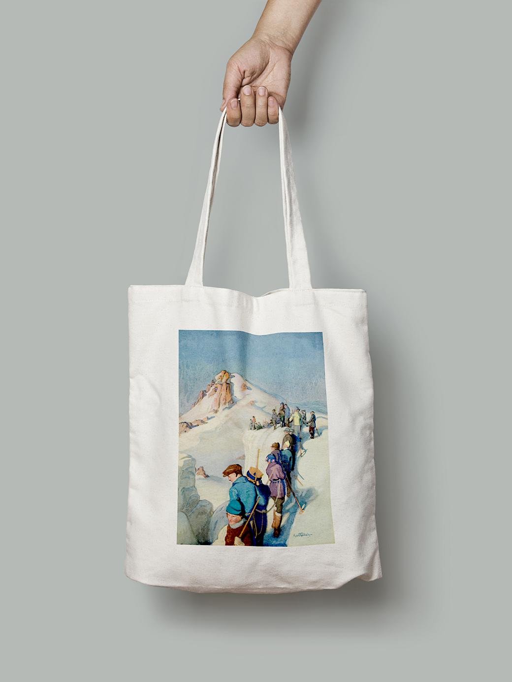 Эко-сумка Альпинисты шопер (FA08033_Bag)