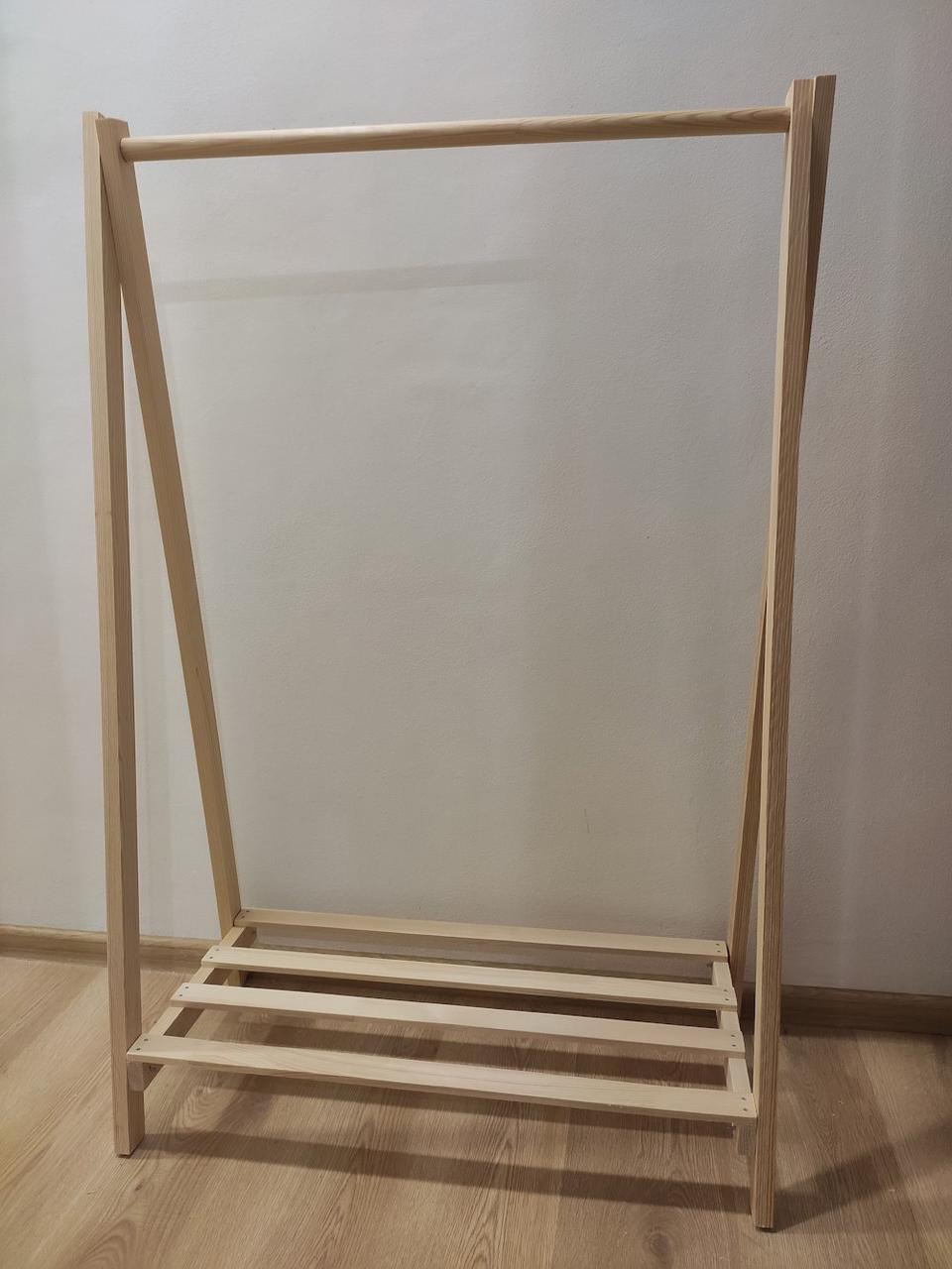 Стійка для дитячого одягу підлогова дерев'яна (2161221197) - фото 8 Стійка для дитячого одягу підлогова дерев'яна (2161221197) - фото 8