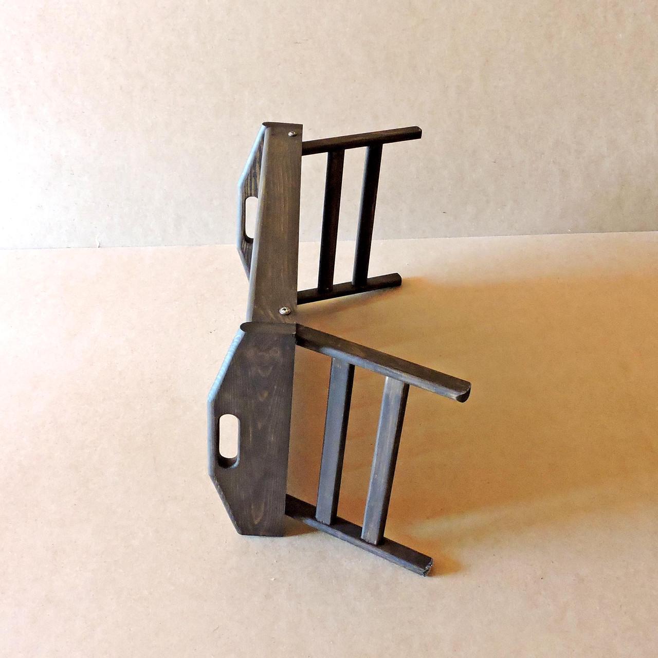 Столик-піднос для сніданку з дерева Аляска Мокко (СТП-001710) - фото 7 Столик-піднос для сніданку з дерева Аляска Мокко (СТП-001710) - фото 7