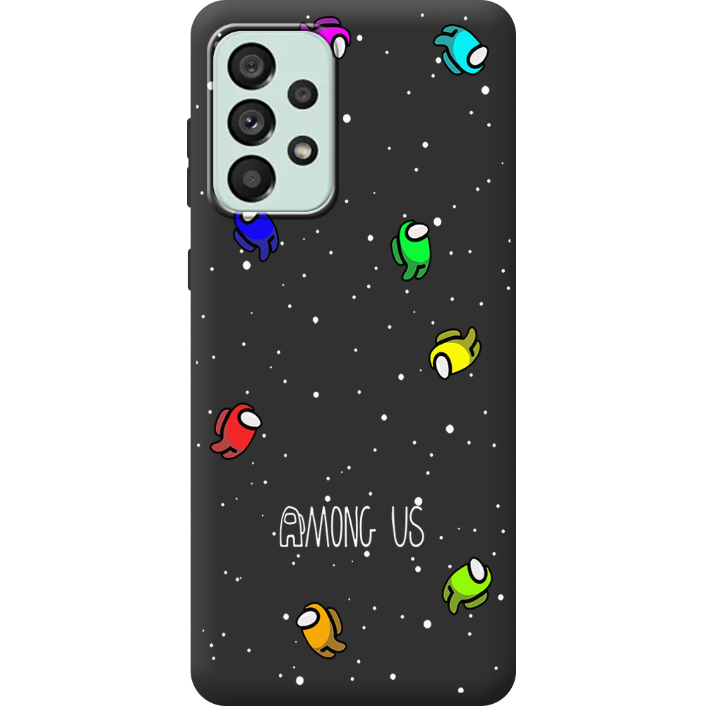 Чехол BoxFace Samsung Galaxy A53 5G (A536) Among Us Invisible Черный силикон (44112-bk76-44170)