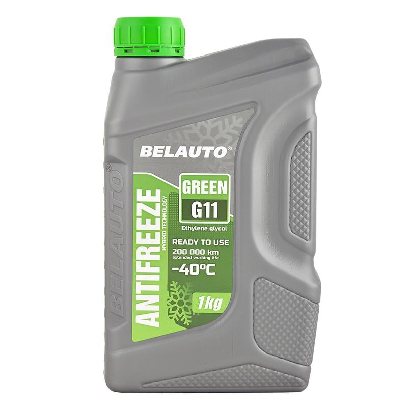 Антифриз зелений BELAUTO ANTIFREEZEE G11 GREEN 1кг Антифриз зелений BELAUTO ANTIFREEZEE G11 GREEN 1кг