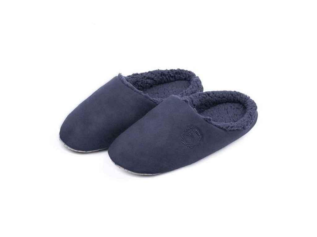 Тапочки домашние мужские Twins получешки флис/облачка р. 40/41 Синий (1098315)