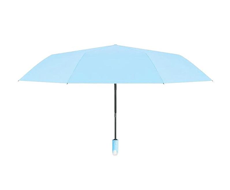 Зонтик складной автомат Pastel 8 спиц купол 100 см Blue Зонтик складной автомат Pastel 8 спиц купол 100 см Blue