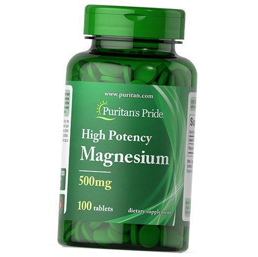 Магній високоактивний Magnesium 500 100 таблеток (36367112)