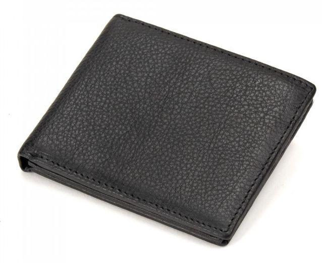 Портмоне кожаное мужское Tiding Bag Черный (SM39-ABF888-7A)
