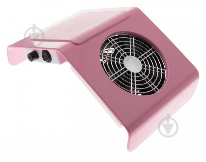 Настільна витяжка для манікюру Nail Dust Collector BQ-858-2A Рожева (300183)