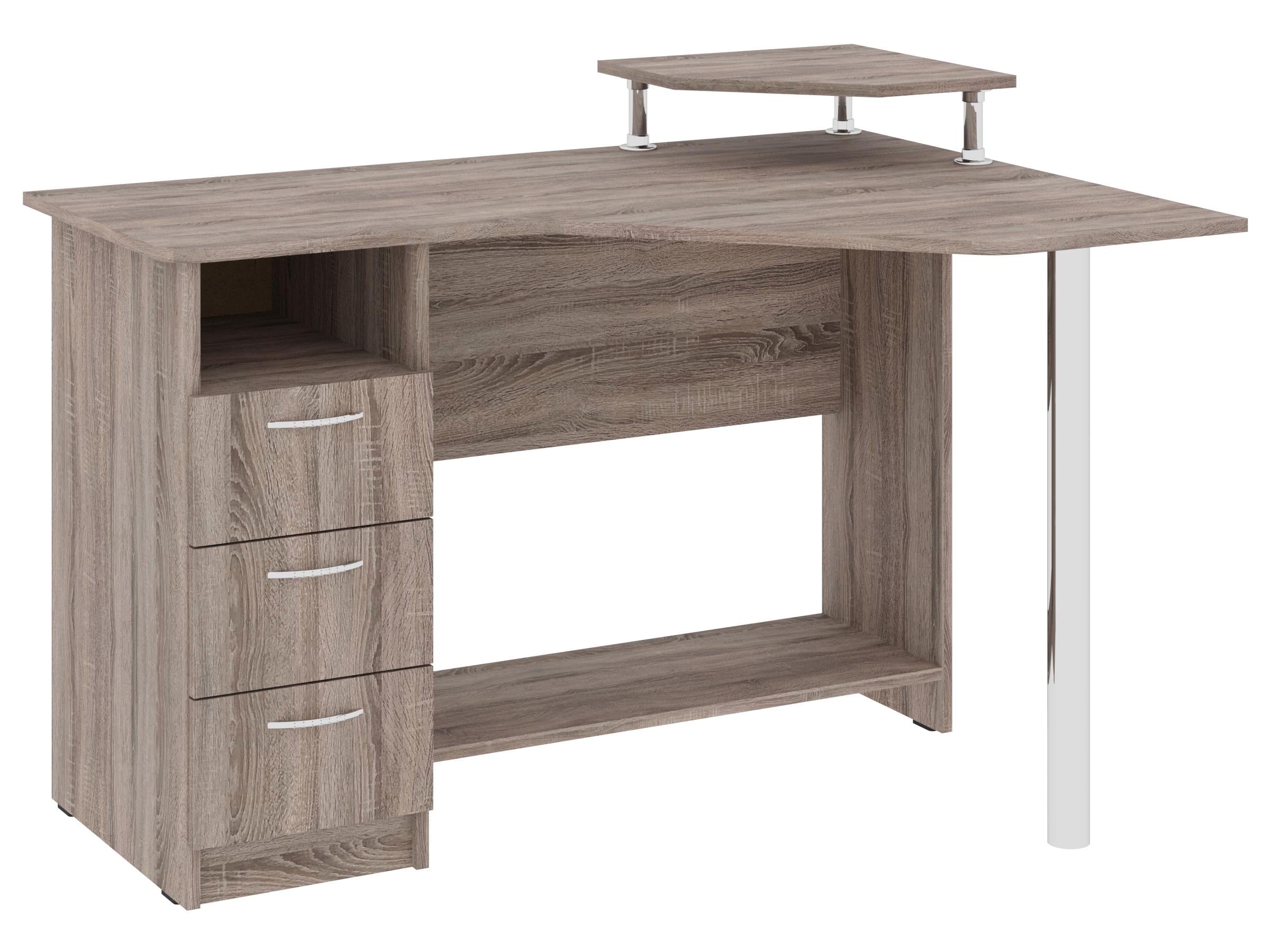 Письменный стол PEHOTIN Орфей 120х88х75/89 см Трюфель (PN-101545)