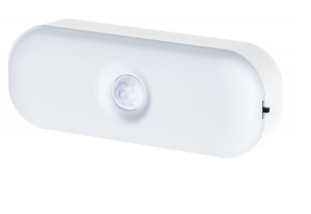 Светодиодный ночной светильник Luxel с датчиком движения 0,5W IP20 5000K 2 режима работы/аккумулятор Белый (NL-01С)